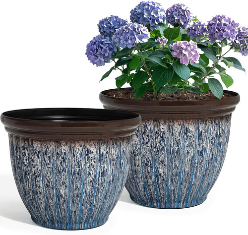 Large flower pots - flower, pots,