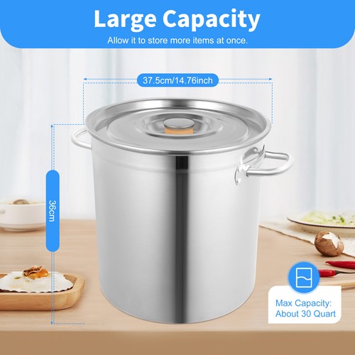 35l large stock pot - stock, restaurant